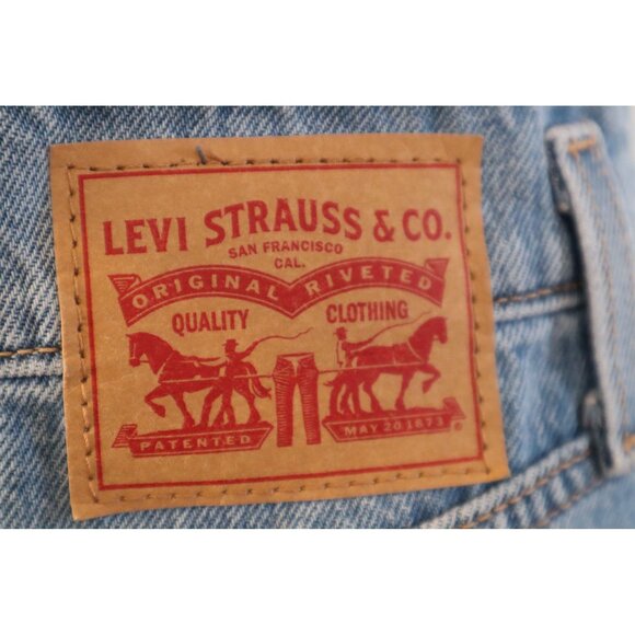 Levis Women's Denim Button-Front A-Line Skirt with Pockets Size‎ 26 - Picture 9 of 13